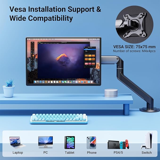 Ygretyrjh 16.1 Laptop Screen Extender 1200P FHD Portable Monitor for Laptop 360° Rotating Plug &amp Play Detachable Stand Height Adjustable Seamless Frame Travel Monitor for Mac/OS/Win/Chrome