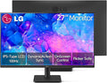 LG 27 inch FHD (1920 x 1080) IPS Monitor 100Hz 5ms Dynamic Action Sync Black Stabilizer &amp Crosshair HDR10 Reader Mode/Flicker Safe HDMI OnScreen Control Tilt Adjustable Black
