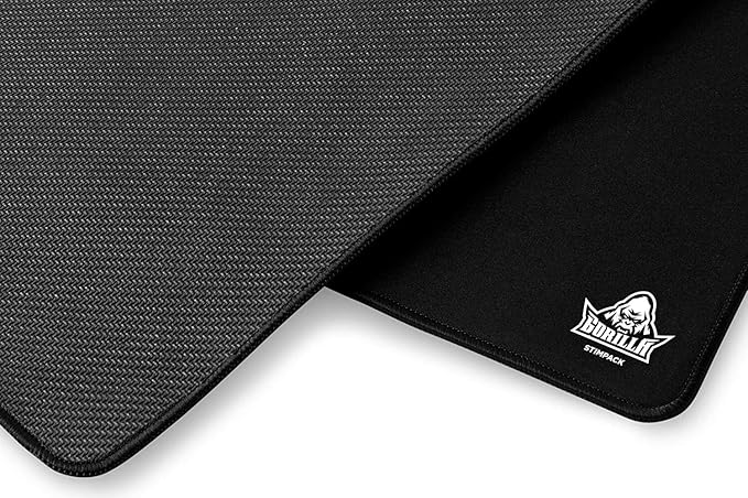4XL Huge Mouse Pads Oversized Giant Mouse Pad (60''x30''x0.12'') - XXXXL Extended Mousepad Full Desk Mat Suitable for Gamers - Black