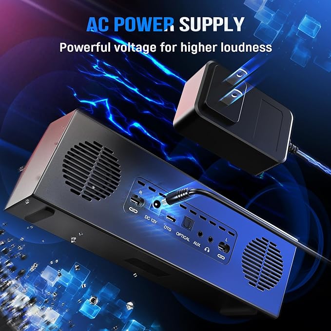 FIFINE Computer Speakers System with Subwoofer Gaming Speaker for PC with RGB Volume Control Monitoring 3.5mm Aux Input AC Powered Speakers for Desktop Mobile TV-AmpliGame A22