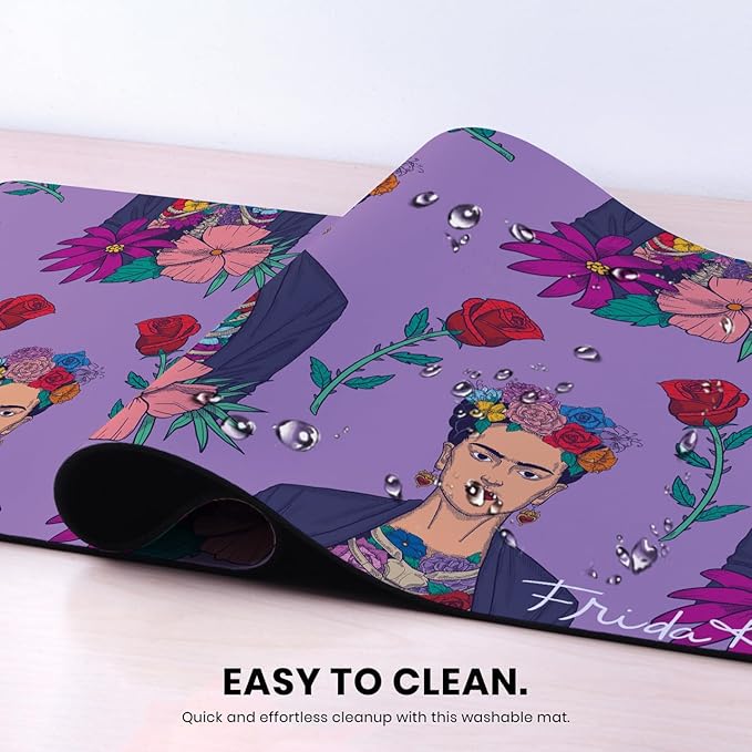 Head Case Designs Officially Licensed Frida Kahlo Pattern Floral Art 37.4 x 15.75 x 0.16 inches (900 x 400 mm) - XL Gaming Office Desk PC Keyboard Mouse Mat Pad