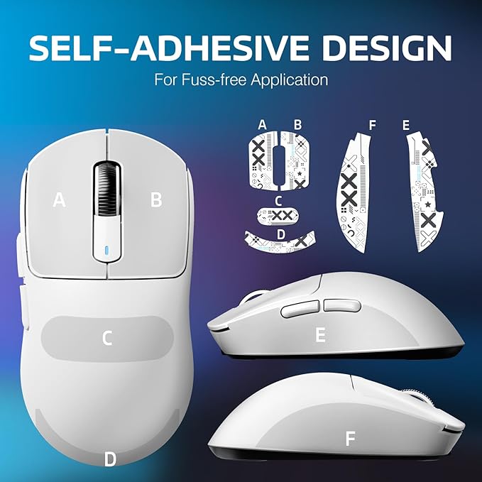 ATTACK SHARK X3 Lightweight Wireless Gaming Mouse 49g Tri-Mode Bluetooth/2.4G/USB-C Wired Mouse PAW3395 26K DPI Sensor 200h Battery Life Programmable Buttons Griptape for PC/Laptop/Mac