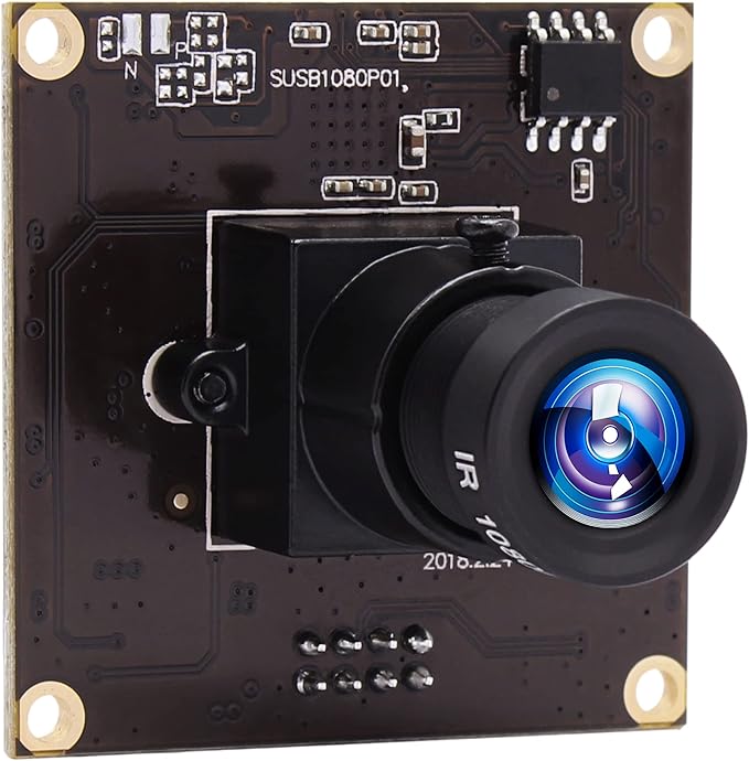 High Speed USB3.0 Camera Module High Definition 1280 * 1080@50fps 2MP Webcam Full HD 1080P USB Camera with IMX291 Sensor Plug&ampPlay USB Webcam for WindowsLinuxRaspberry Pi