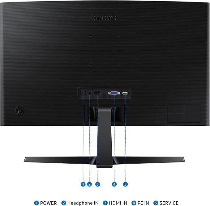 Samsung S3 S36GD 27 100 Hz Curved Monitor - LS27D368GANXZA