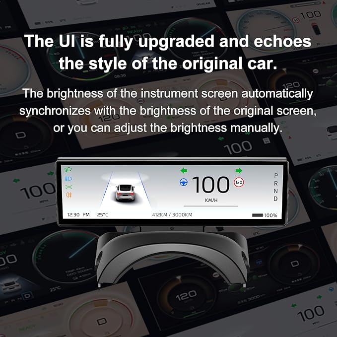 Head Up Display for Tesla Model 3 2017-2023 Model Y 2020-2024 with Front Camera