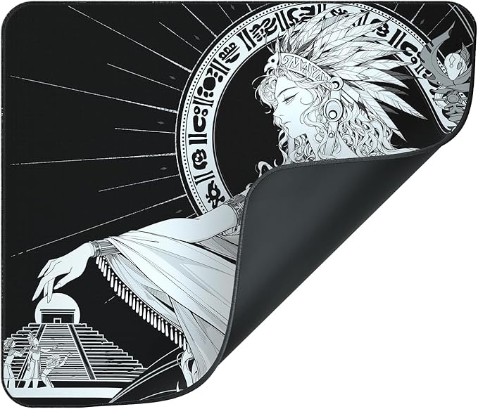 Lamzu Maya Control Gaming Mouse Pad Slimflex Based 490 * 420 * 3mm Cloth Surface Narrow&ampLow Stitching for Gamers