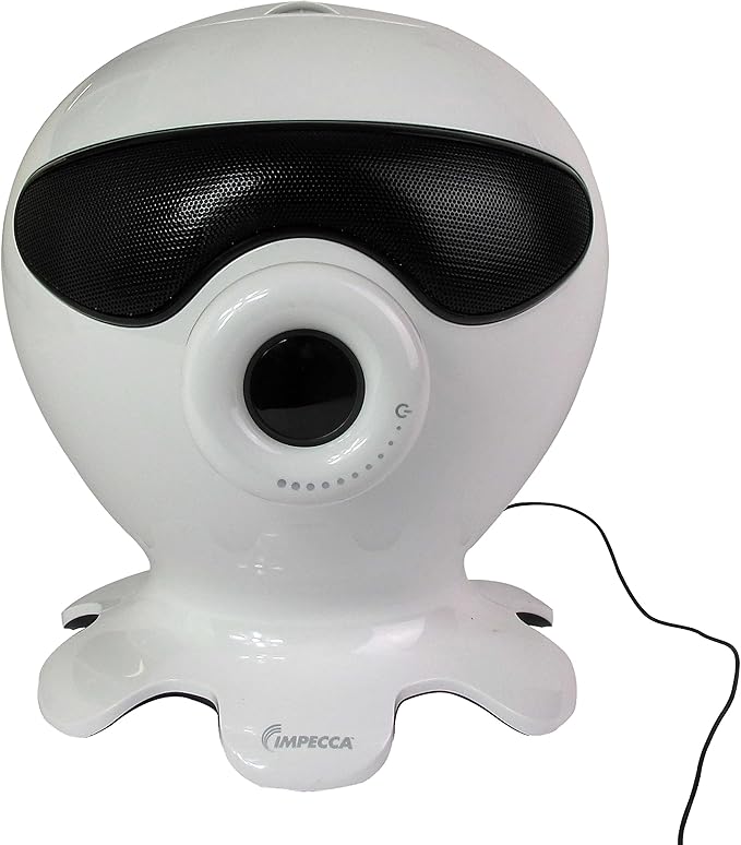 Impecca 10-Watts Audio System Universal Portable Stereo Speaker with Built in 3.5mm Input to Connect Smartphones/CD &amp DVD Players/MP3 Players/Etc - Octopus Character