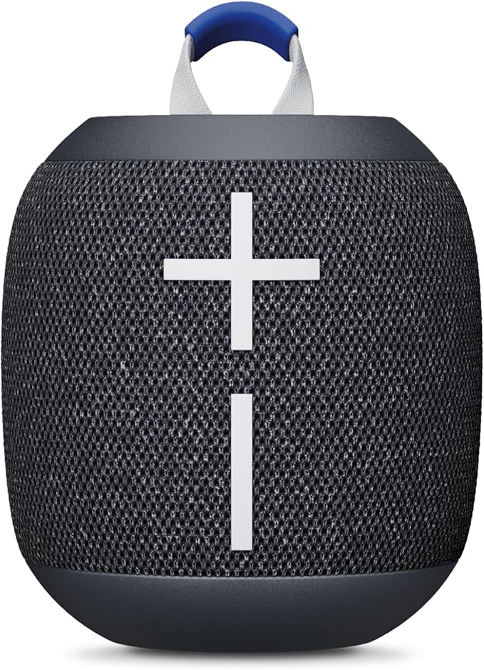 Ultimate Ears WONDERBOOM 4 Portable Waterproof Bluetooth Speaker with Big Bass and 360-Degree Sound Dustproof Floating Speaker with 131ft (40m) Range- Black