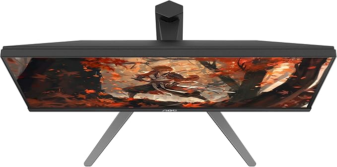 AOC 24G4 24 Gaming Monitor Full HD 1920x1080 IPS Panel 180Hz 1ms 1x HDMI 2.0 1x Display Port Adaptive-Sync Audio Earphone Out Console Gaming Ready 3-Year Zero-Bright-Dot