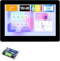 ESP32-S3 5inch Capacitive Touch Screen Development Board 5-Point Touch LCD Display 1024 x 600 Pixel 32-Bit LX7 Dual-Core Processor Support W-i-F-i&ampB L E with Onboard Antenna (Upgraded Ver )