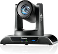 Tenveo 4K NDI PTZ Camera AI Humanoid &amp Face Auto-Tracking HDMI/LAN/USB3.0 PoE PTZ Camera 20X Optical Zoom IP Live Streaming for Church Services Worship Video Conference Live Streaming YouTube OB