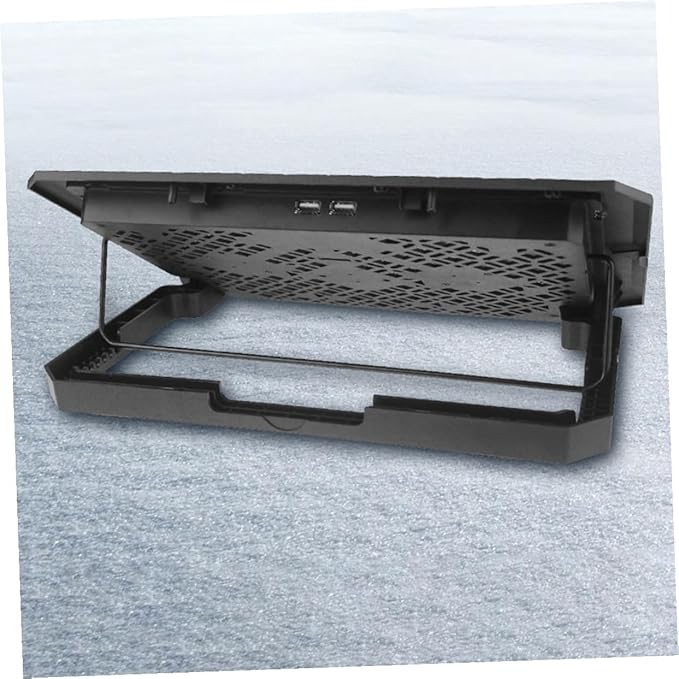 Laptop Cooling Pad 15.6 Inch Laptop Stand Cooler with Quiet Fan Adjustable Speed Blue Light for Notebook Cooling and Overheat Prevention