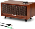 Wooden PC Soundbar Computer Speakers –PC Speakers USB Powered | PC| Line-In | Bluetooth 3 Modes 3.5mm/USB Input Wooden Computer SoundBar Compact Stereo Speaker for Desktop Laptop Monitor Tablet