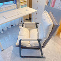 Accent Chair with Lumbar Support Super-Soft Adjustable Floor Relaxing Gaming Recliner Chair for Living Room Makeup Room Bedroom Home Office Kitchen