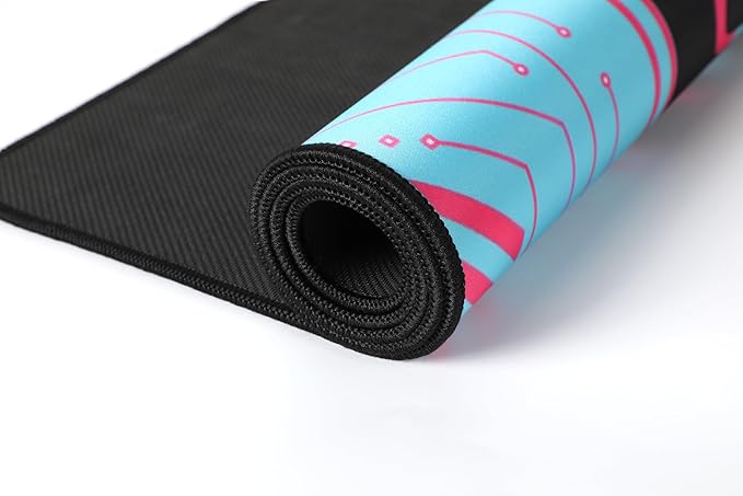 Mouse Pad with Non-Slip Rubber Base 35.4 × 15.7 Hatsune Miku Collaboration Series