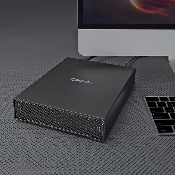 HDX Pro C 10TB USB-C Enterprise 7200RPM External Hard Drive w/LockBox