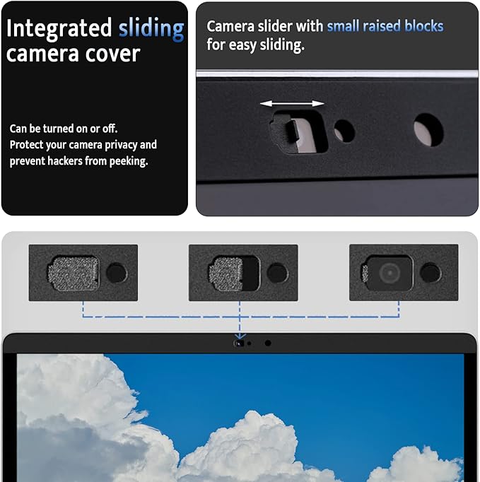 Magnetic Privacy Screen for MacBook Pro 15 Inch (2016-2019) Removable Anti Blue Light Glare Peep Filter Black out Screen Protector for Mac 15In Laptop Model (A1707 A1990)