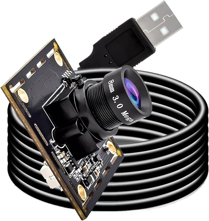 USB Camera Module 120FPS 720P 1080P 90FPS Global Shutter 8mm 42 Without Blur M12 Lens AR0234 Board High Frame Rate Camera