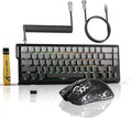 ATTACK SHARK X11 &amp X68 PRO HE Wireless Gaming ComboRapid Trigger Hall Effect Magnetic Switch 8K KeyboardUltra-Light 22K DPI PAW3311 Optical Sensor MouseRGB Backlit Tri-Mode with Coiled Cable-Gr
