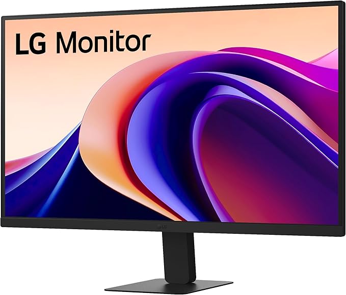 LG 27U631A-B 27-inch QHD (2560 x 1440) IPS Computer Monitor 100Hz 5ms HDR10 Reader Mode Flicker Safe HDMI USB Type-C 15W PD Black