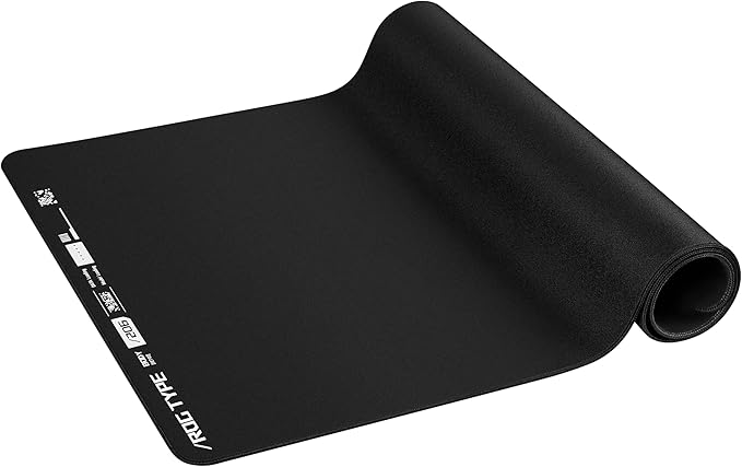 ASUS ROG Hone Ace XXL Gaming Mouse Pad – 35.4” x 15.7 (XXL Size) Extra-Cushioning Table-Sized for Wide Smooth Glide and Control Water/Oil/Dust-Resistant Extra-Soft Non-Slip Rubber Base - Black