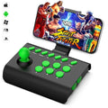 arVin Arcade Fight Stick Joystick Game Controller for iPhone iOS Android PC Fighting Stick for Nintendo Switch/PS3/PS4 Arcade Rocker Gamepad with Turbo &amp Marco for Emulators/Cloud/PS Remote Play/S