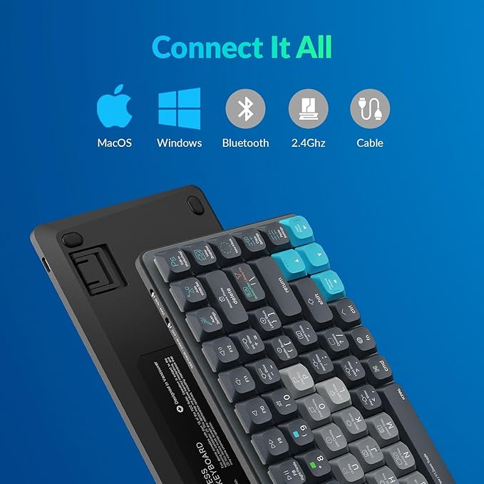 JCPAL Adobe Lightroom Keyboard • Dash Wireless Shortcut Keyboard for Mac and PC • Shortcut Hotkeys Color-Coded Key Guide Fully Customizable Compact Low-Profile Design