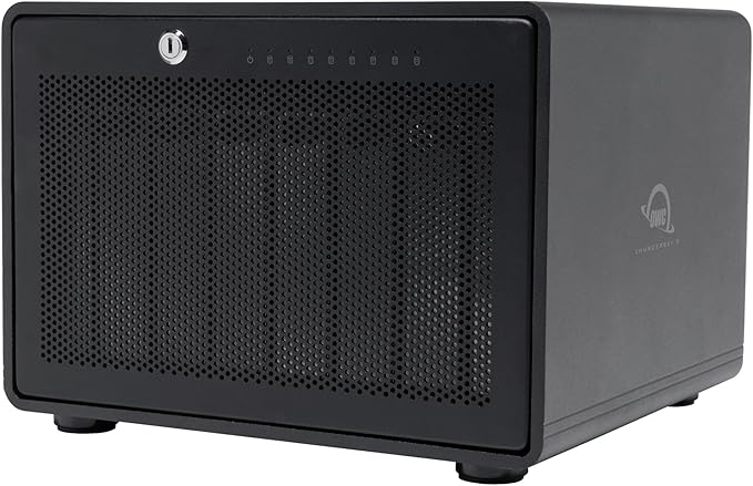 OWC ThunderBay 8 0TB Eight-Bay Thunderbolt 40Gb/s RAID 5 Storage Enclosure