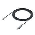 Satechi USB C to HDMI 2.1 8K Cable with 8K @ 60Hz and 4K @ 120Hz Type C to HDMI Cable Thunderbolt 3/4 Compatible for MacBook Air/Pro M5/M4 iPad Air/Pro M5/M4 iPhone 17 and More (6.5 ft/2m)