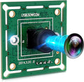 USB Camera Module 120 Degree Wide Angle Lens 60fps High Speed 10.2Inch Mini Webcam for Industrial Machine Supports Most OS with 3.3ft/1m Cable for Raspberry Pi Jetson Nano