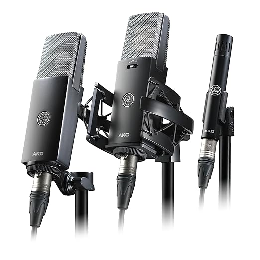 AKG Professional C151 Small Diaphragm Cardioid Condenser Microphone – XLR Studio Mic for Podcasting Streaming Broadcasting &amp Music Recording High SPL Handling Sustainable Design