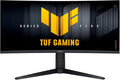 ASUS TUF Gaming 34” 1440P Ultrawide Curved Monitor (VG34WQML5A) - 250Hz 0.5ms FastIPS FreeSync Premium Extreme Low Motion Blur DisplayHDR400 95% DCI-P3 DisplayWidget Gaming AI 3 yr Warranty