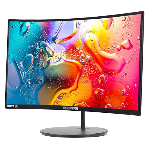 Sceptre 24-27 inch Curved Gaming Monitors (C275W-1920RN) and (C248W-1920RN Series)