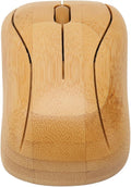 for XP Mouse Creative Bamboo Wooden 2.4G Cordless Mouse Low Noise Computer Mouse with USB Receiver for Notebook PC Laptop Computer Support OTG Function