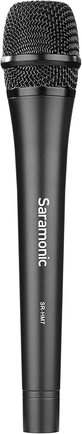 Saramonic Professional XLR Dynamic Hanheld Performance &amp Interview Microphone (SR-HM7)Black
