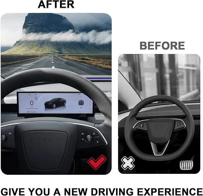 Tlyard 10.88 Head Up Display for Tesla Juniper 2025 2026 Touchscreen HUD Carplay for Model Y Juniper Accessories Online OTA Blind Spot AlertNOT Affect AirventSmart Instrument Cluster(Juniper)