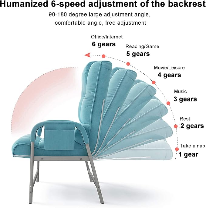 Office Chair Gaming Chair Computer Chair Tufted Executive Chair with Thick Seat and FootrestUpholstered High Back Conference Chair 360° SwivelFabric Office ChairErgonomic Computer Chair H