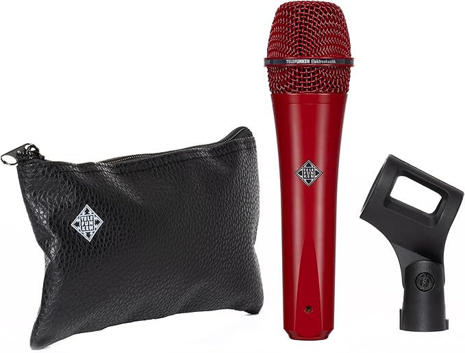 TELEFUNKEN Elektroakustik M81 Red Dynamic Microphone