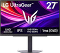 LG 27G810A-B 27-inch Ultragear 4K UHD (3840 x 2160) IPS Gaming Monitor Dual Mode UHD 180Hz or FHD 360Hz 1ms NVIDIA G-Sync AMD FreeSync Premium VESA DisplayHDR 400 HDMI 2.1 Black