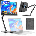 Portable Monitor 15.6 FHD 1080P IPS Travel Monitor for Laptop Foldable Stand &amp Carry Case Included USB-C Screen Extender for Laptop Mac PC Phone Xbox PS4/5 Switch