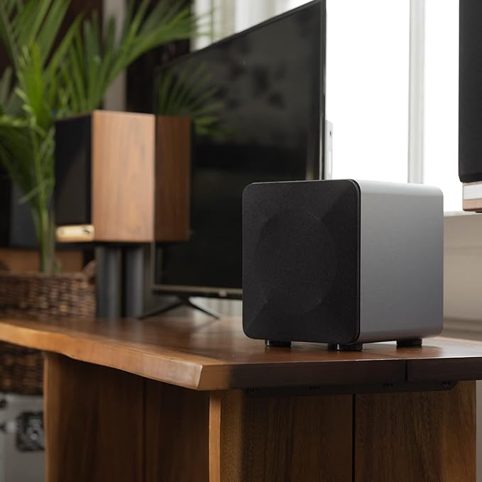 Audioengine A1 Computer Speakers with Subwoofer S6 and DS1 Stands