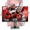LXZ Gaming Monitor 27 inch 144hz Monitor 3840 * 2160P IPS Display Eye Care DP/HDMI Wall Mount Compatible - Black