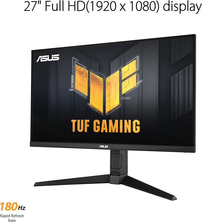 ASUS TUF Gaming 27” 1080P Monitor (VG279QL3A) - Full HD 180Hz 1ms
