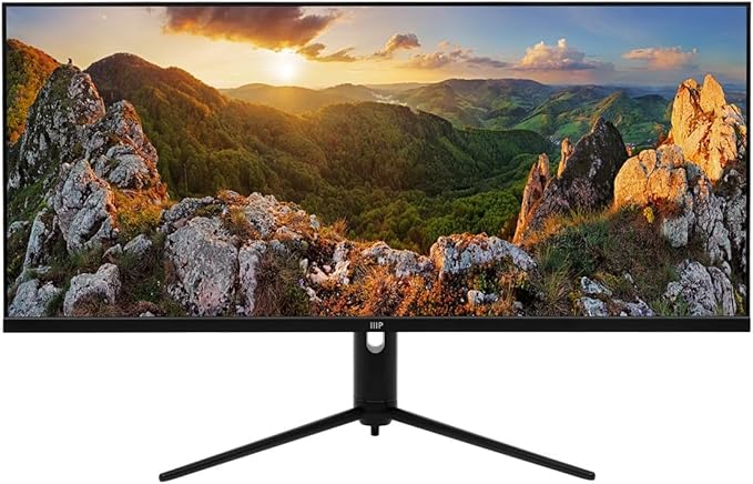 Monoprice 40in Ultrawide 1440P Productivity Monitor 3440x1440P (UWQHD) Maximum Resolution 144Hz Refresh Rate IPS Panel HDMI DP USB A - CrystalPro Series