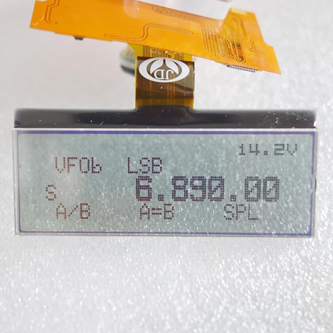 Full Pixels for YAESU FT-857/857D LCD Replacement Part 'Zebra Stripes' Issue Full Pixels