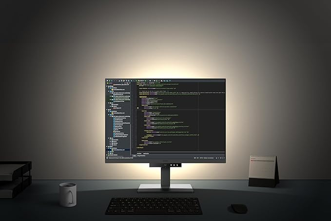 BenQ RD280U 28.2” 4K 3840x2560 3:2 Programming Monitor Eye-Care Nano Matte Panel Coding Modes MoonHalo Backlight 90W USB-C KVM VESA Mount Developer Monitor