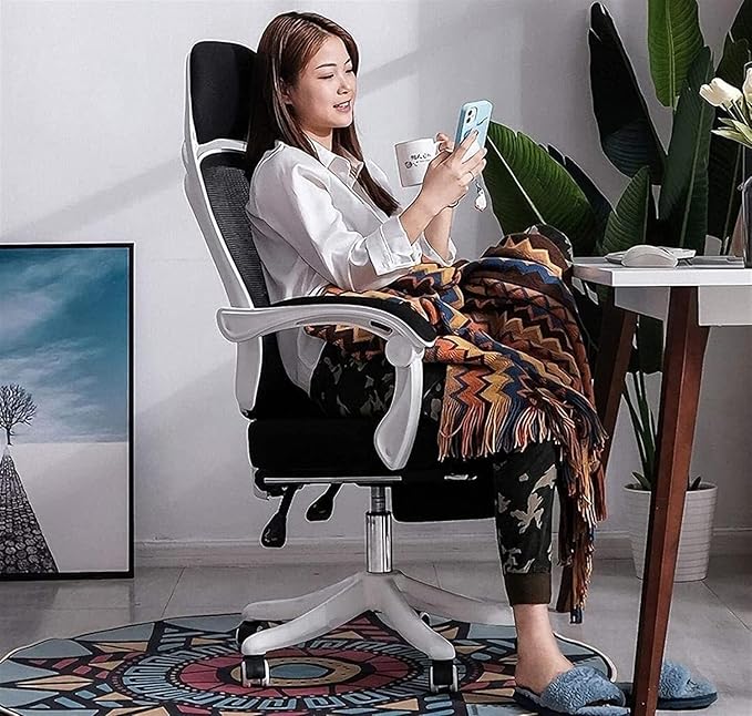 Office Work Chair Chair Office Chair Mesh Swivel Chair Computer Chair Game Table and Chair Height Adjustable High Back Gaming Chair (Color:Default)
