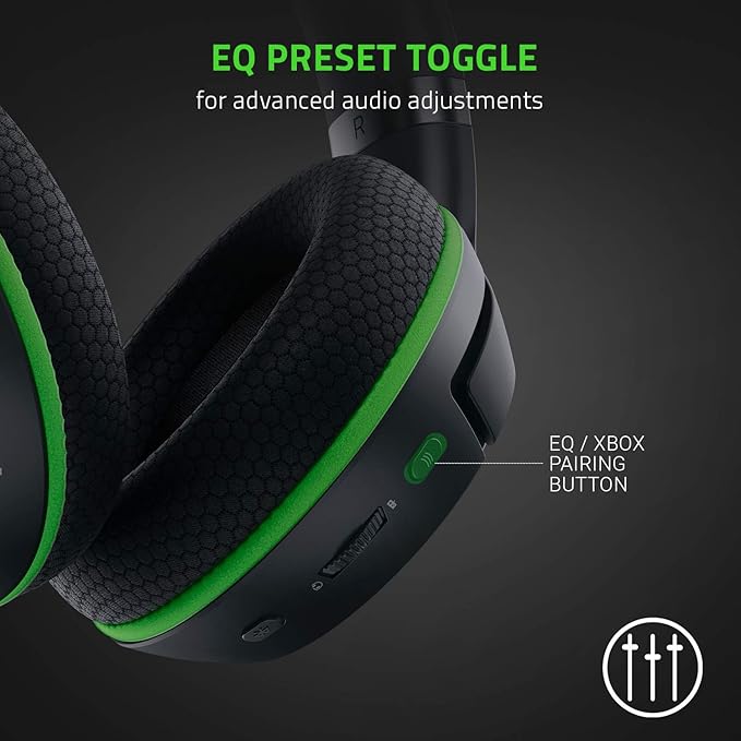 Wireless Xbox Gaming Headset: Razer Kaira Pro with Titanium Drivers &amp Supercardioid Mic - Black