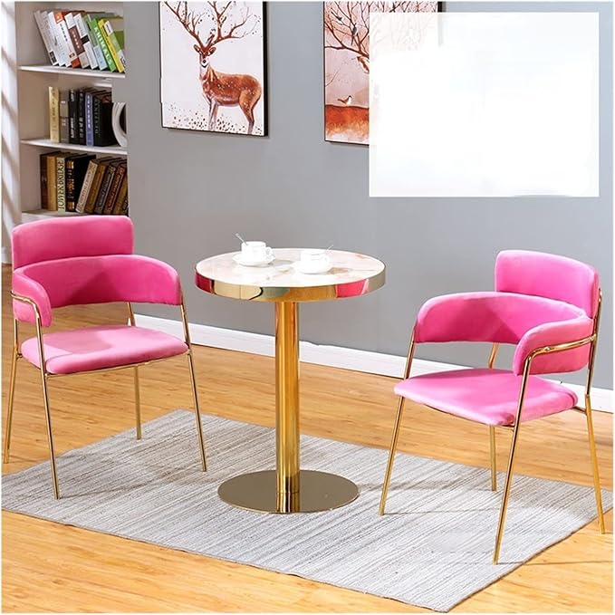 Adjustable Office Computer Chair with Armrest Living Room Chairs Dining Chair for Kitchen Home Furniture Sofa(Gray)