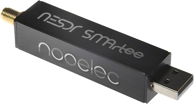 NESDR SMArTee v2 SDR - Premium RTL-SDR w/Integrated Bias Tee Aluminum Enclosure 0.5PPM TCXO SMA Input. RTL2832U &amp R820T2-Based Software Defined Radio